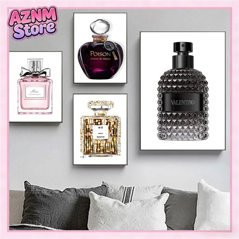 Perfume Villa Fragrance - 1 шт. безрамный минималистичный настенный постер
