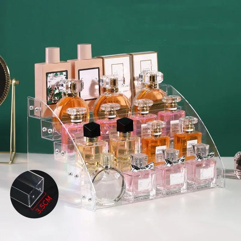 Perfume Fragrance Holder - 2-7 галстуков, акриловая витрина, прочная витрина