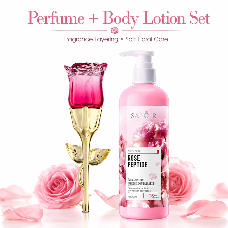 Perfume Fragrance Moisturizer - Набор парфюмерной воды и лосьона для