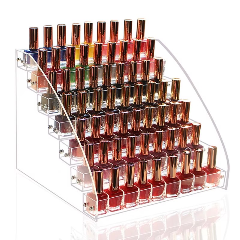 Perfume Fragrance Holder - Многоярусная акриловая прозрачная подставка-органайзер для косметики: