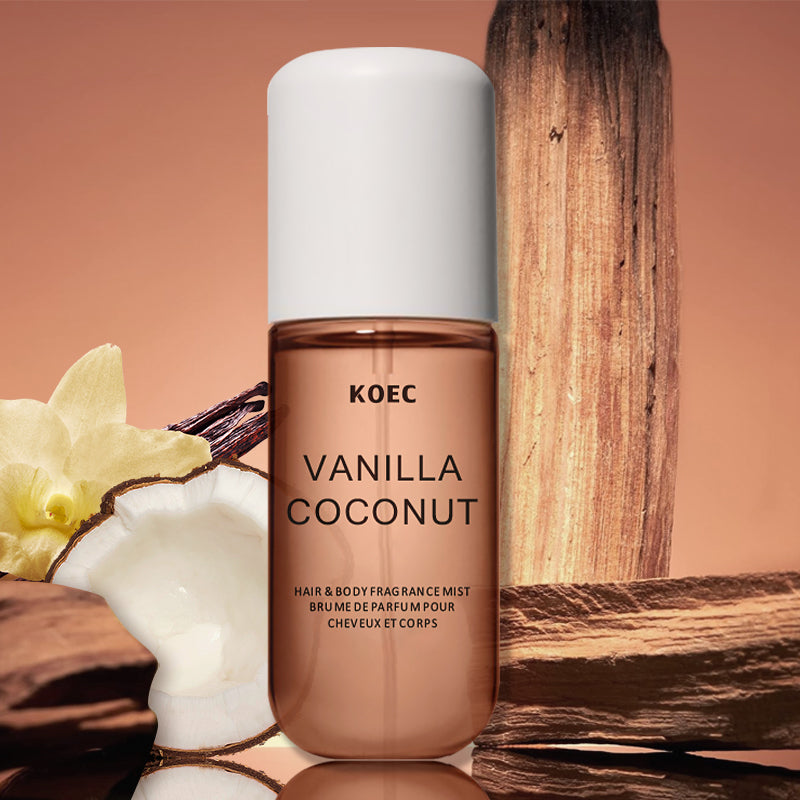 Perfume Fragrance Moisturizer - KOEC ванильный и кокосовый ароматный туман,