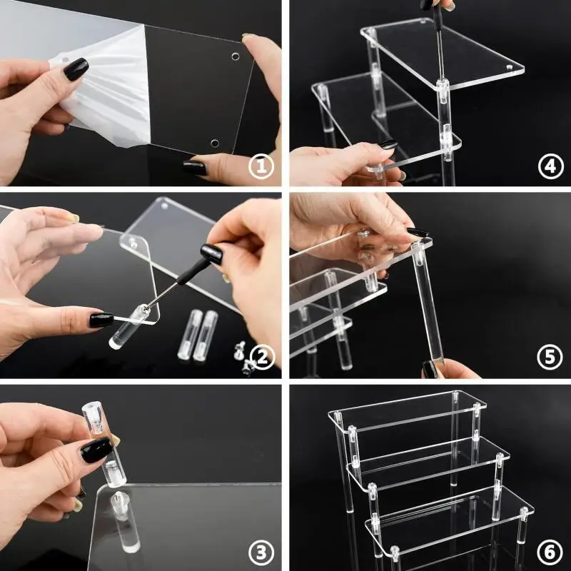 1-4 слоя акриловой подставки,  – обзор и цена Perfume Fragrance Holder