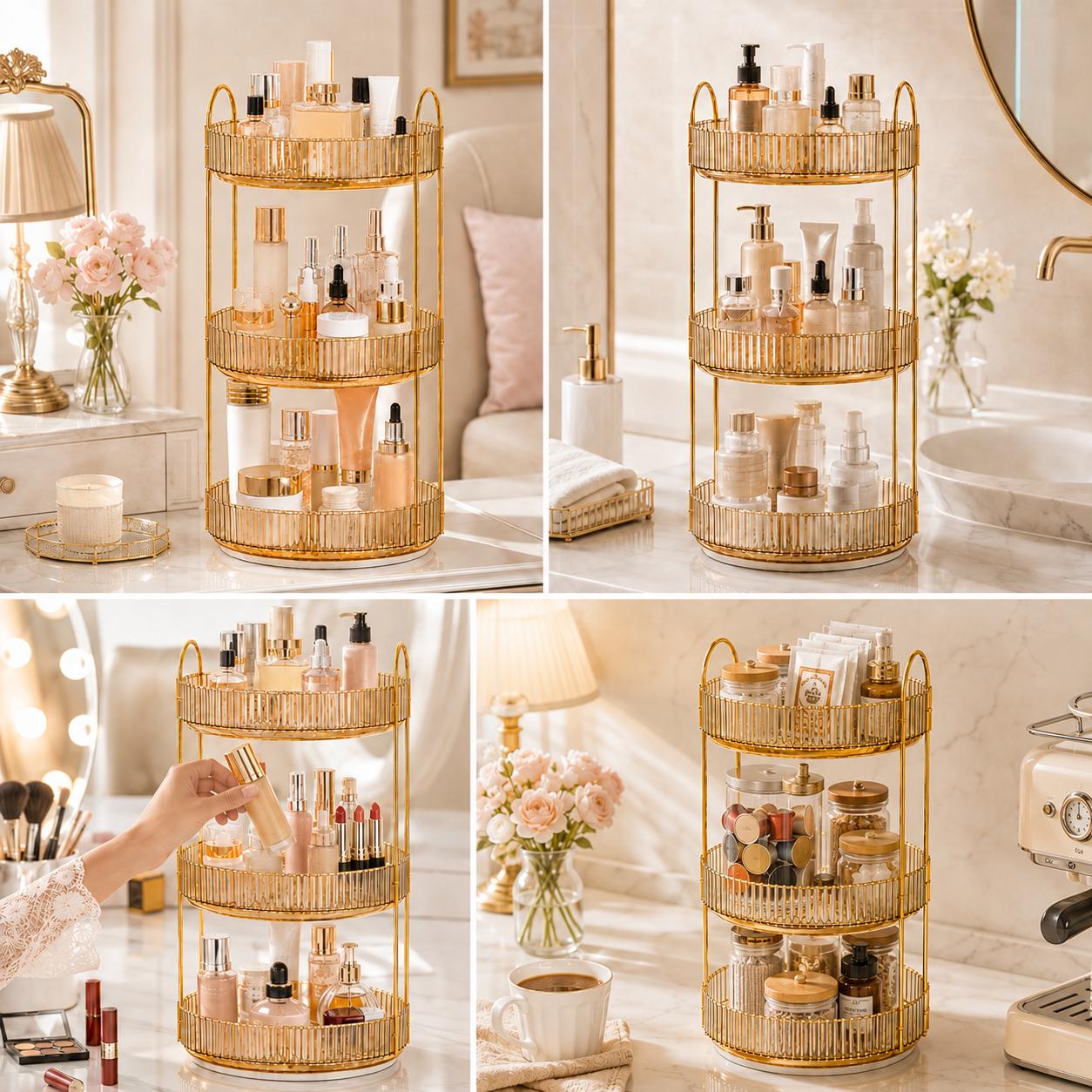 Вращающийся на 360° органайзер – обзор и цена Perfume Fragrance Holder