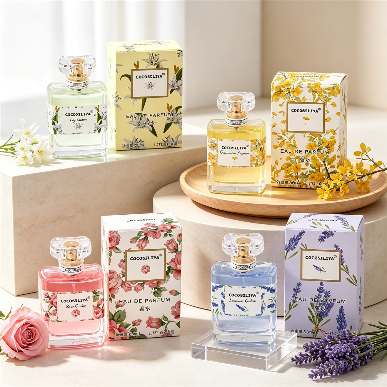 Парфюм COCOSILIYA для женщин,  – обзор и цена Perfume Fragrance Rose